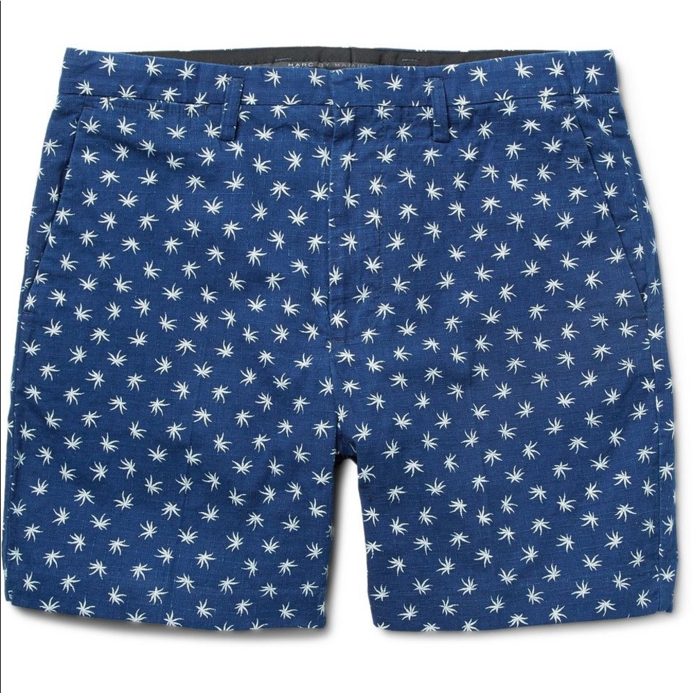 Marc By Marc Jacobs Chambry Palm Cotton Sh…